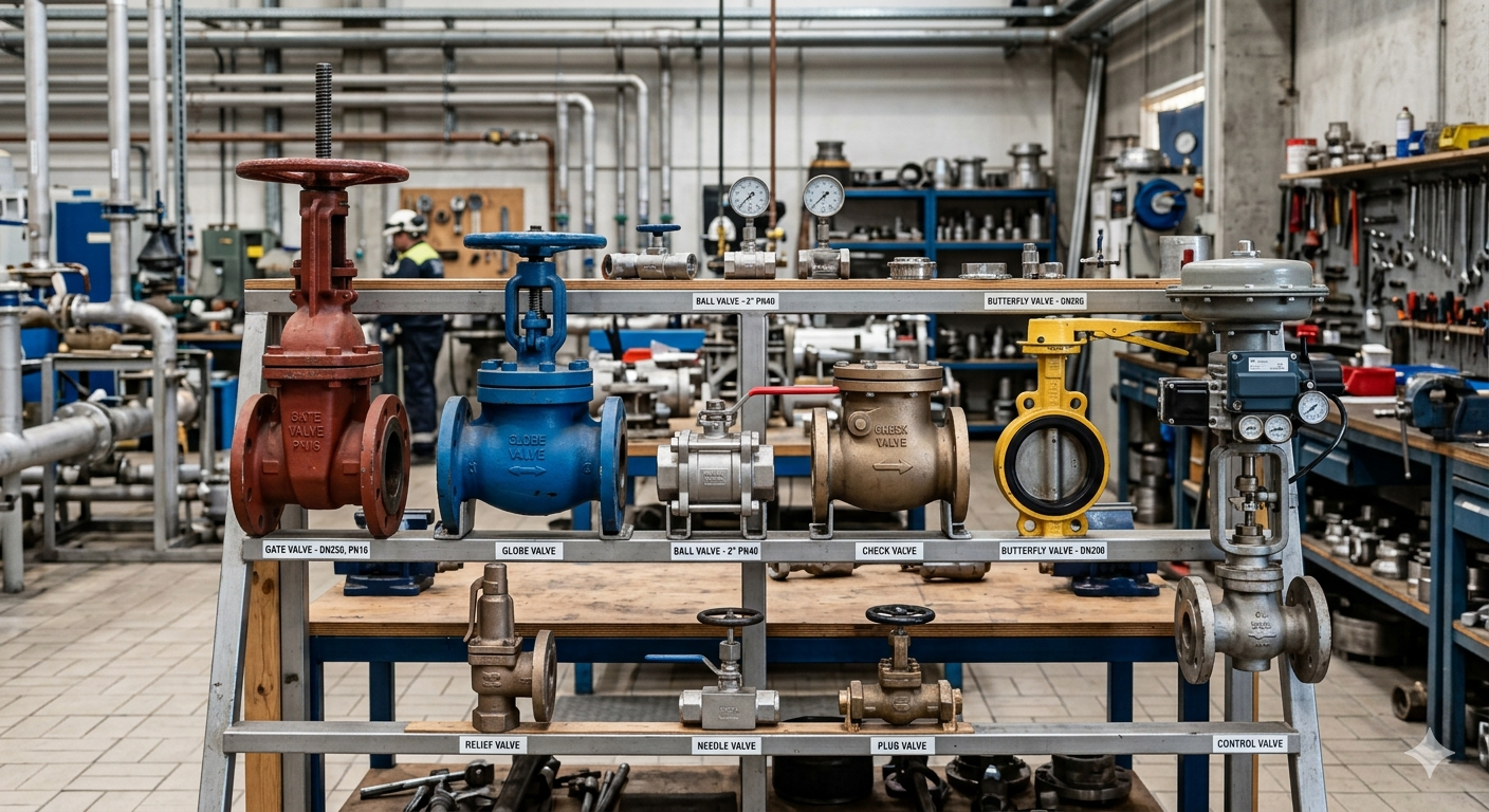 Válvulas industriais para processos críticos
